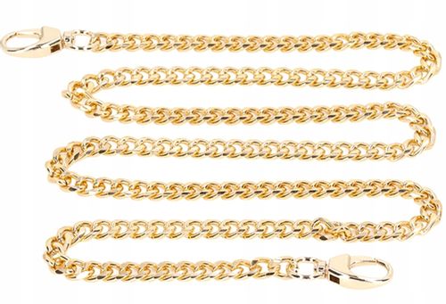 Pasek Do Torby Torebki Łańcuch Długi Złoty Masywny na Arena.pl