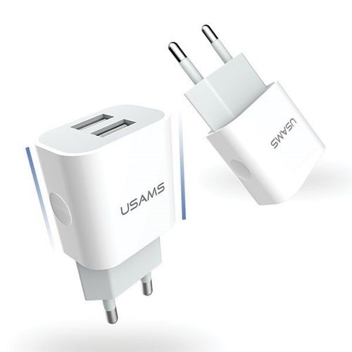 Ładowarka sieciowa 2xUSB 2.4A Fast Charging biała CC23TC01 na Arena.pl
