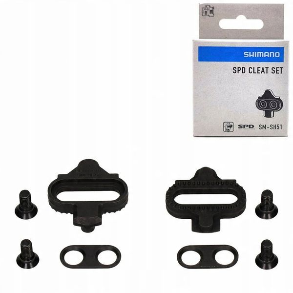 Shimano Bloki SM-SH51 MTB SPD do Pedałów BOX Oryginał zdjęcie 10