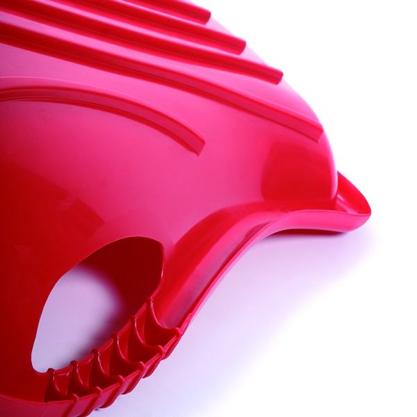 Ślizg plastikowy shell big czerwony zdjęcie 6