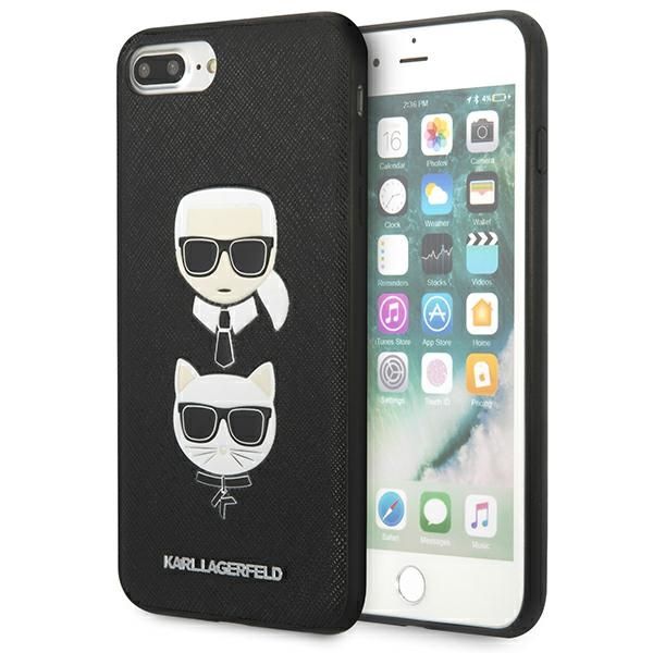 Etui Karl Lagerfeld do iPhone 8 Plus, iPhone 7 Plus, Czarny zdjęcie 1