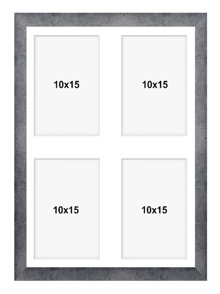Ramka na 4 zdjęcia Hekla 30x40x4 galeria beton 1szt. zdjęcie 3