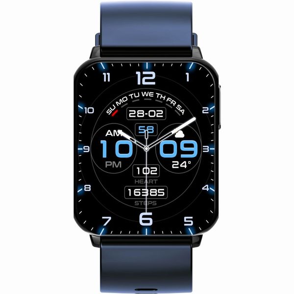 smartwatch gravity granatowo czarny 2 paski gt17-9 zdjęcie 5
