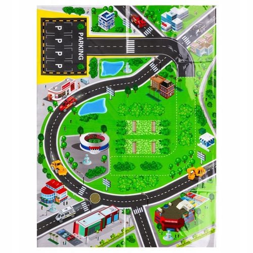 PARKING GARAŻ TOR SAMOCHODOWY Z WINDĄ DUŻY ZESTAW DLA DZIECI + AUTA na Arena.pl