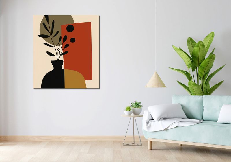 Obraz 90x100cm Dynamika Kompozycji zdjęcie 2
