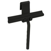 Ściągaczka Do Wody Pary Do Szyb Okien Kabin Prysznicowych Czarna Silikonowa