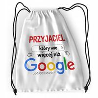 Plecak Dla Przyjaciela Sportowy Szkolny Worek Z Nadrukiem Ze Zdjęciem