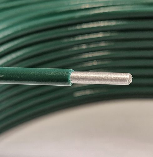 DRUT POWLEKANY PCV OGRODNICZY NACIĄGOWY DO SIATKI 2,8 - 2,0MM 100M na Arena.pl