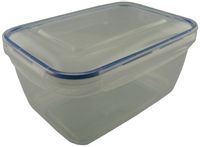 POJEMNIK HERMETYCZNY Z USZCZELKĄ I KLIPSAMI DO ŻYWNOŚCI 5 LITRÓW NA WĘDLINĘ