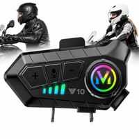 INTERKOM MOTOCYKLOWY BLUETOOTH Y10 UNIWERSALNY Z MIKROFONEM HYBRYDOWYM