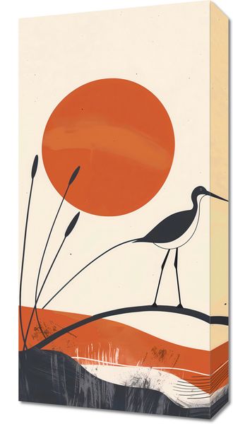 Obraz 30x60cm Ciepło Zachodów zdjęcie 1