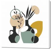 Obraz 100x100cm Modernistyczna Kompozycja