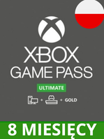 SUBSKRYPCJA XBOX GAME PASS ULTIMATE 8 MIESIĘCY - BEZ VPN
