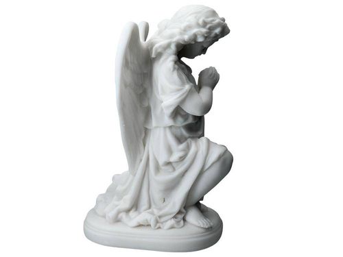 Anioł - alabaster grecki Biały na Arena.pl