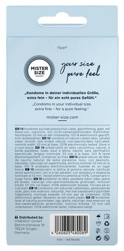 mister size 53mm pack of 10 na Arena.pl