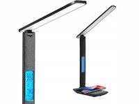 Lampa biurkowa Alogy LED ładowarka indukcyjna Qi 1