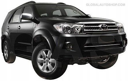 Toyota Fortuner - Chromowane Listwy Grill Atrapy Zderzaka Tuning zdjęcie 3