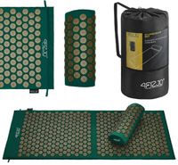 Duża mata XL do akupresury z kolcami 110x42cm 4FIZJO + PODUSZKA na ból