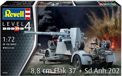 Revell Model 8,8 Cm Flak 37 + Sd.anh.202 na Arena.pl