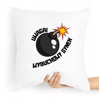 Poduszka Prezent Dla Syna Wybuchowy Synek Z Nadrukiem Ze Zdjęciem