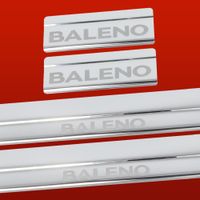 Listwa progowa SUZUKI BALENO MK4 Stal nierdzewna 304 połysk 4szt