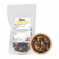 Mix drobnych owoców - rodzynki, wiśnie, żurawina 200g