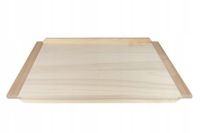 STOLNICA DREWNIANA DWUSTRONNA DUŻA EKO 80x60 CM