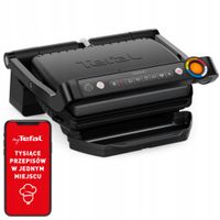 Grill elektryczny opiekacz Optigrill+ GC717810 2000 W składany czarny