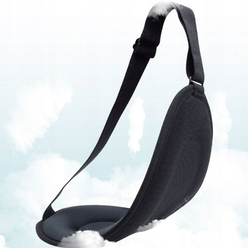 OPASKA NA OCZY DO SPANIA MASKA 3D REGULOWANA CZARNA + ZATYCZKI DO USZU na Arena.pl