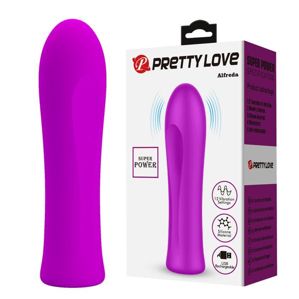 Pretty Love - Alfreda Purple, Memory Function 12 Vibration Functions zdjęcie 1