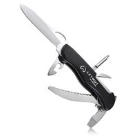 Scyzoryk AZYMUT Karkon, 9 narzędzi + kabura