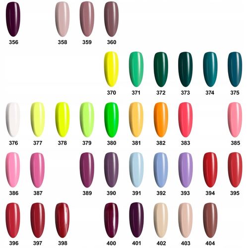 10x Lakier Hybrydowy NTN 5g Pastele Brokaty Drobinki Wybór Kolorów na Arena.pl