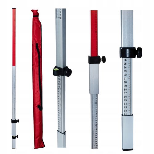 Statyw pod niwelator + łata laserowa 2,4m do niwelacji na Arena.pl