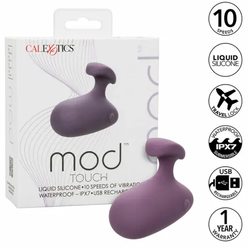 calexotics mod touch - ergonomiczny masażer punktowy, fioletowy, 10 trybow na Arena.pl
