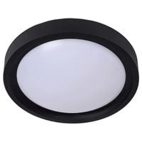 Kuchenny plafon Lex 08109/02/30 Lucide okrągły metalowy czarny
