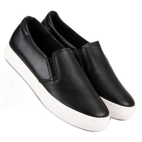 Czarne Trampki Slip On r.39 na Arena.pl