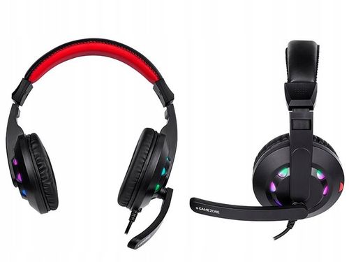 KLAWIATURA PODŚWIETLANA I MYSZ-KA SŁUCHAWKI PODKŁADKA ZESTAW DLA GRACZY 4w1 na Arena.pl