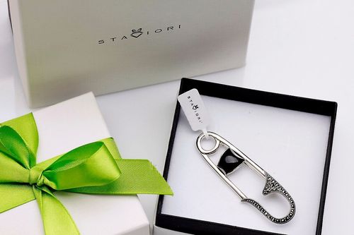 Srebrna broszka RDM3233 - Markazyty na Arena.pl