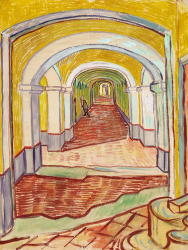 Plakat 60x80cm Corridor in the Asylum, Van Gogh Vintage na Arena.pl