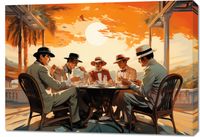 Obraz 100x70cm Posiedzenie w Tropikach