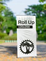 Roll up SYSTEM WYSTAWIENNICZY PROJEKT GRATIS TWOJE LOGO baner 120x200 cm