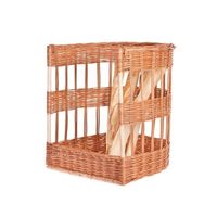 Wiklinowy Półokrągły kosz na bagietki 50x50 H13/60 cm