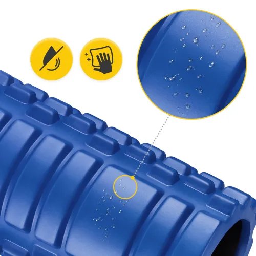 roller z wypustkami EVA 33 cm - niebieski na Arena.pl
