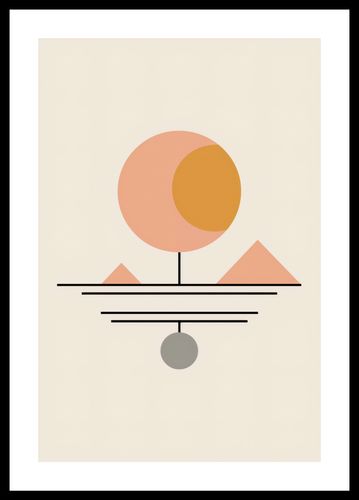 Plakat 30x45cm Geometryczna Utopia na Arena.pl