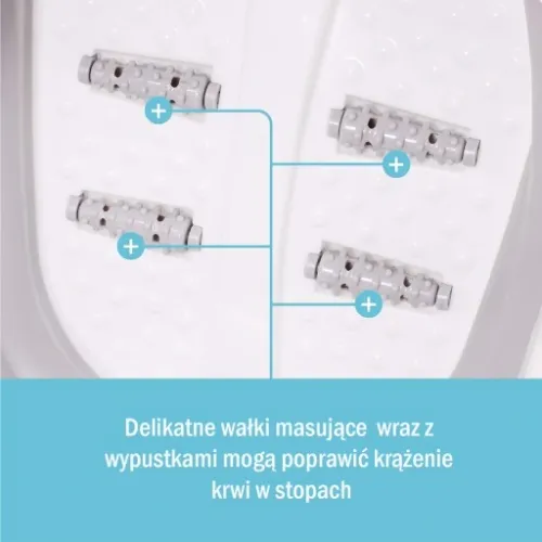 Miska brodzik do pedicure stóp roller składana na Arena.pl