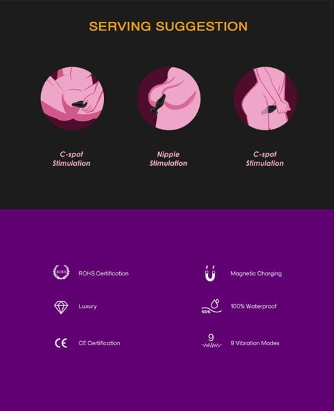 Limonster Black, 9 Vibration Functions zdjęcie 12