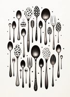 Plakat 40x55cm Narzędzia Smaku