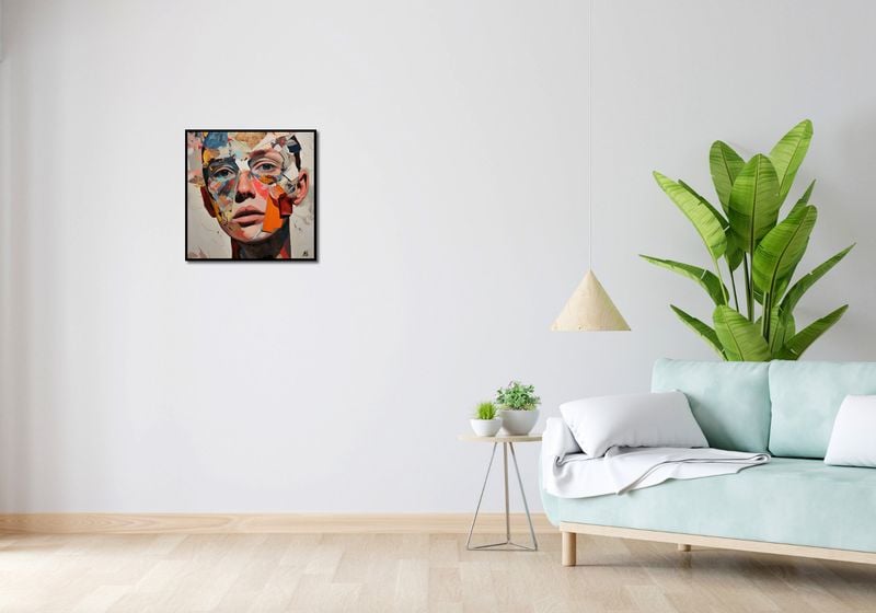 Plakat 50x50cm Podział Samego Siebie zdjęcie 4