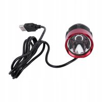 LAMPKA ROWEROWA LED PRZÓD 1200 LUMENÓW USB