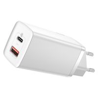 szybka ładowarka sieciowa gan2 pro usb usb-c qc pd 65w biały